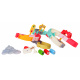 Track for attachment to the bathtub 37 pcs.