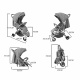 Aga Golf Stroller Black
