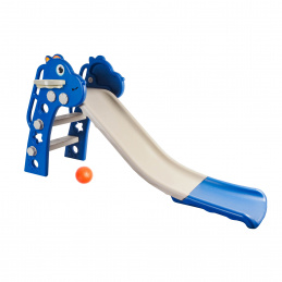 Aga4Kids Slide with Handle 130 cm DS3701 Blue