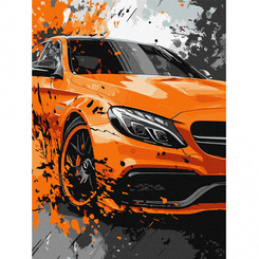 Painting by Numbers Set 30X40cm KHO5154 Vivid Power Car AP0090 Universal