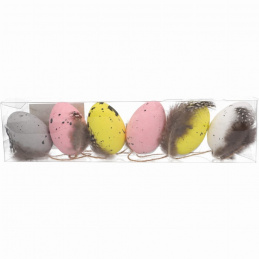 Decorative Easter eggs 6 pcs