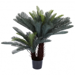Artificial indoor green palm - 90 cm