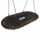 Aga Hanging Oval Swing 150x79 cm Camouflage