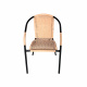 Aga Garden Chair RATTAN Black/Beige