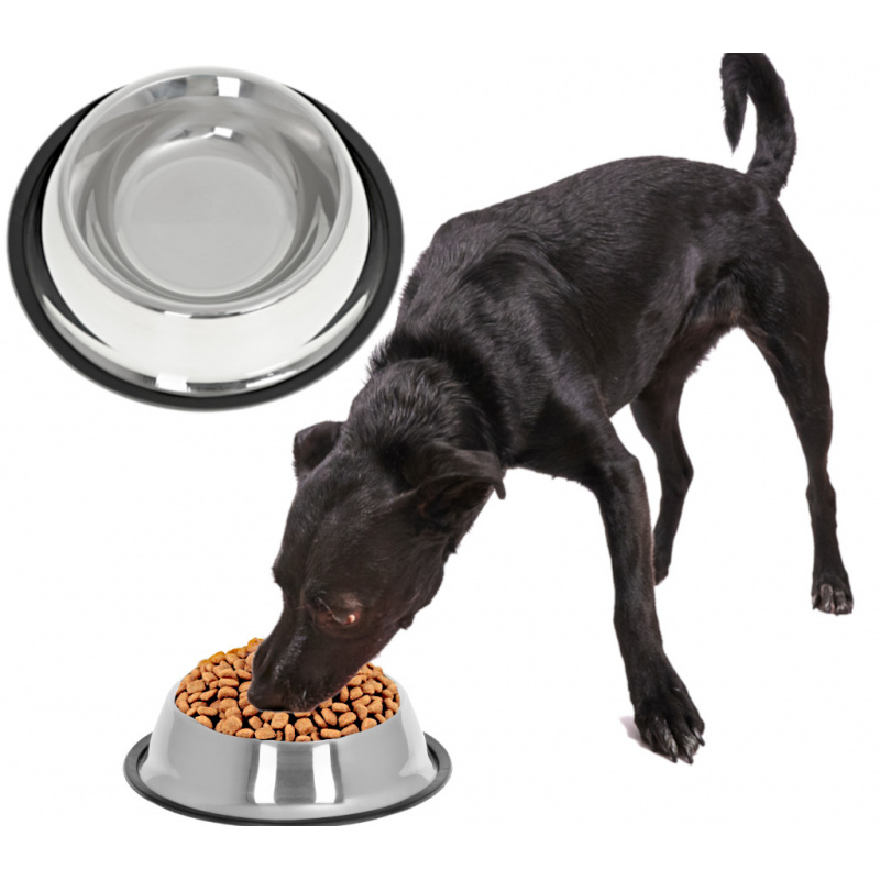 Aga Stainless steel bowl for dog and cat 22 cm