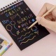 Set of scratch sheets + wooden stylus 22449 universal