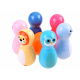 Set of coloured animal cones 6pcs SP0687