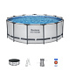 Steel Pro MAX Pool 396x122 13FT BESTWAY 5in1 Rack + Accessories