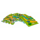 Floor mat "Life in the Countryside" with 9 puzzles for children 10m+ EVA foam + colorful print