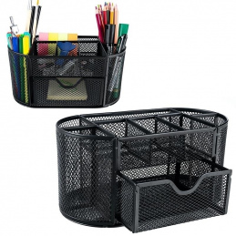 M14A METAL DESK ORGANIZER 9 COMPARTMENTS