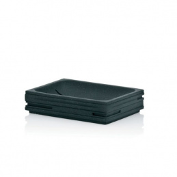 Soap dish POSIDON poly black - Kela