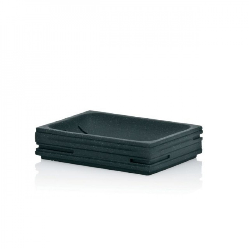 Soap dish POSIDON poly black - Kela