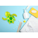Green screw-on bath water turtle