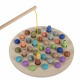 Children's wooden game Fishing Kruzzel 17244