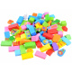 Colored wooden cubes Farm 100pcs ZA3565