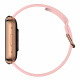 Garett GRC STYLE Smartwatch Gold with Pink Silicone Strap