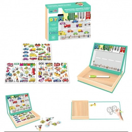 B42A EDUCATIONAL MAGNETIC BOARD IN A CASE