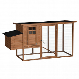 Aga Chicken Coop for Hens 198x75x103 cm