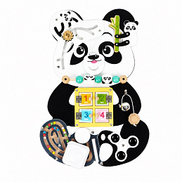 Aga4Kids Montessori Wooden Board Panda