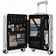 Aga Travel Suitcase MR4678 Silver