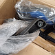 Aga Office Chair Black - Blue with Footrest - 6DAZ213 - II. QUALITY