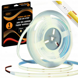 COB Neon LED Strip 24V - 528D - 15W/m - IP20 - 1650lm - 1m - Cool Color