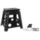 Anti-slip folding stool black Malatec 18595