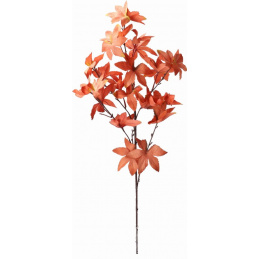 Artificial Plant Branch of Leaves Red Pink - 88 cm