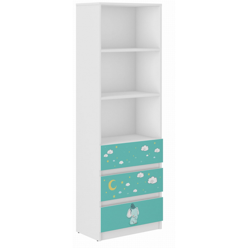 Wooden Toys Children's bookcase Elephant B-3