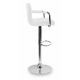 Aga 2x Bar chair with arms White