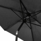 Aga Tilt Garden Parasol 250 cm Dark Grey
