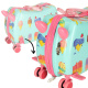 Aga Children's Travel Suitcase on Wheels Ice Cream Design