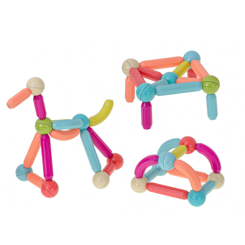 Aga Magnetic Cubes for small children 100 pieces