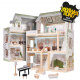 Aga LULILO Wooden dollhouse FLORO LED