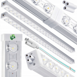2x LED lamp NEPTUN 60cm - 18W - 1800lm - IP20 - 6000K - cool white