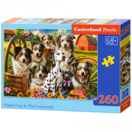 260-piece puzzle Happy Dogs In The Countryside B-27699-1 universal