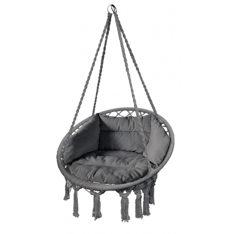 Linder Exclusiv Hanging chair MC4395 Dark Grey