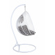 Aga Hanging armchair ORTA White/Grey