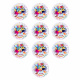 Aga4Kids Paper Plates 23cm DS932-5 10 pcs