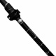 Aga Carbon Trekking Pole 61–135 cm Black