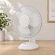 Aga Table Fan 27 cm White