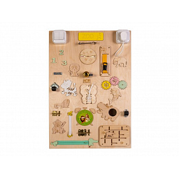 Aga4Kids Educational Double-Sided Board ZOO Natural MT17