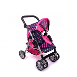 Doris Sports Stroller for Dolls 9352 Hot Pink 1
