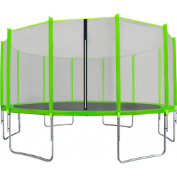 Aga SPORT TOP Trampoline 500 cm Light Green + protective net
