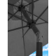 Linder Exclusiv Tilting Parasol 250 cm Light Grey