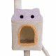 Aga Cat Scratcher 42x48.5x123 cm Beige