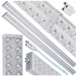 2x LED lamp NEPTUN 120cm - 72W - 7200lm - IP20 - 6000K - cool white
