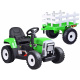 Electric Tractor with Trailer and Remote Control PA0242 Pink