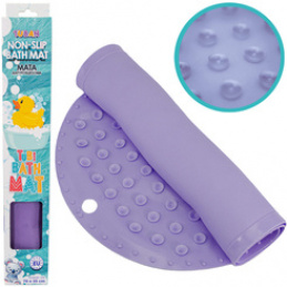 Tuban Non-Slip Bathroom Mat Tubi Purple 70cm ZA5974 Universal