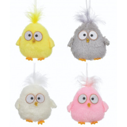 Hanging decoration chicken with big eyes